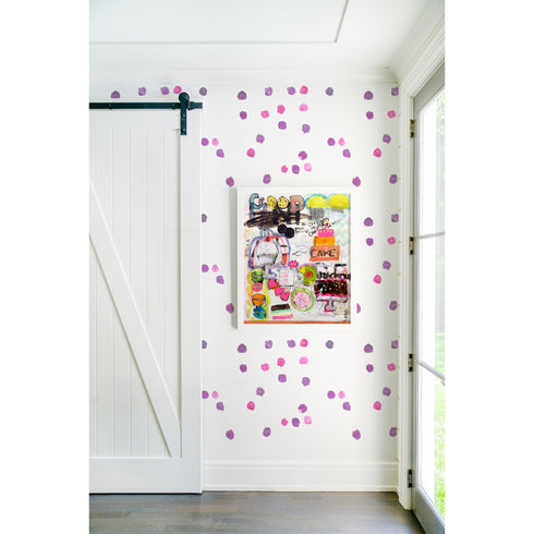 Good Sugar colorful art print by Kerri Rosenthal - Unique artwork for living room wall decor