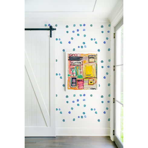 Good Butter colorful art print by Kerri Rosenthal - Unique artwork for kitchen wall decor