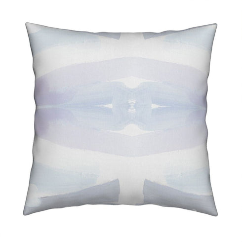 Gustavia Lilac Sky square decorative throw pillows by Kerri Rosenthal