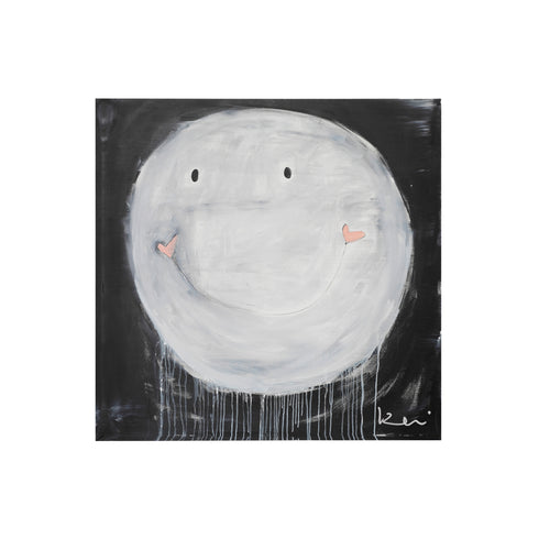 The happiest Smiley of all, Happy Mess! Blocks of Love are signed, mini editions of Kerri's artwork. Perfect for a gift, coffee table, nightstand, or bookshelf.