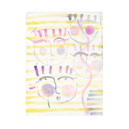 Holiday in St. Barths colorful art print by Kerri Rosenthal - Unique artwork for living room wall decor