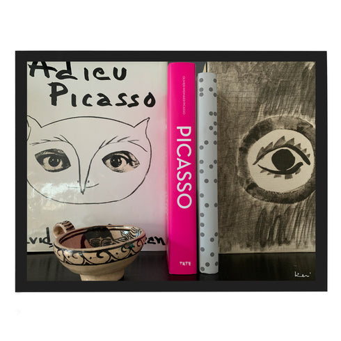 J'Adore Picasso Photograph wall art for living room decor - Kerri Rosenthal