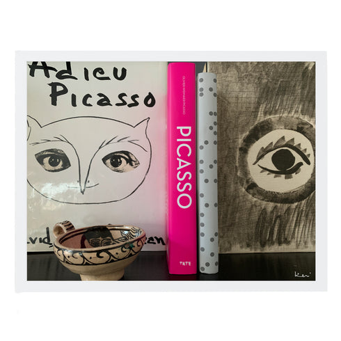 J'Adore Picasso Photograph wall art for living room decor - Kerri Rosenthal