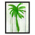 Green Jungle Palms Art Print Artwork by Kerri Rosenthal for living room wall decor