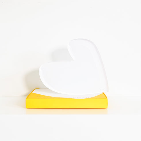 White Pure Love Rock of Love by Kerri Rosenthal