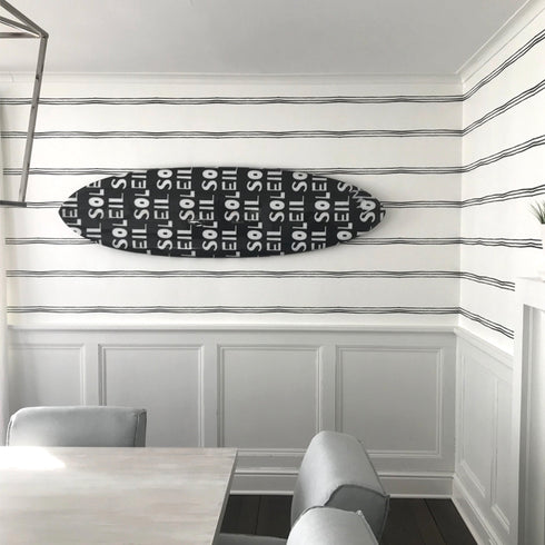 A premium decorative surfboard for your home or office, the Soleil Reverse brings Kerri Rosenthal’s art into your space in a dynamic new way.