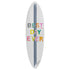 Custom painted surfboard modern colorful multi best day ever painted surfboard by kerri rosenthal
