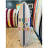 Cute and Modern colorful multi best day ever painted surfboard by kerri rosenthal