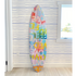 Surfboard paintings colorful multi feel love wall decorative surfboard by kerri rosenthal