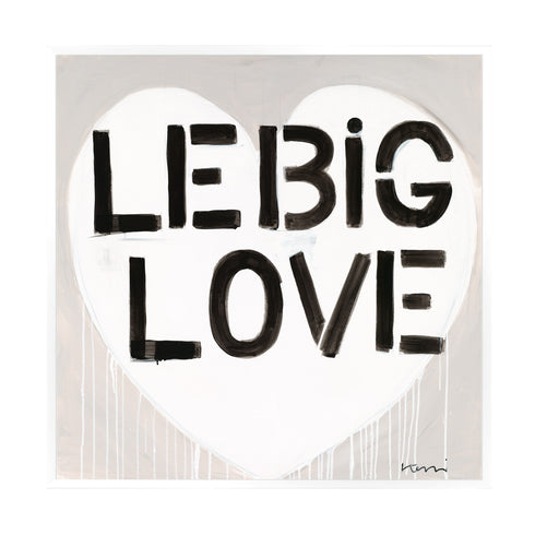 Big Love French Edition Art Print