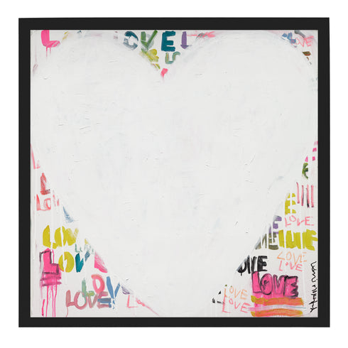 Let’s Talk About Art Print Artwork by Kerri Rosenthal for living room wall decor