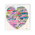 Love And Other Stories colorful multi art print by Kerri Rosenthal - Unique artwork for living room wall decor