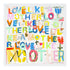 Love Like No Other colorful word art print by Kerri Rosenthal - Unique artwork for living room wall decor