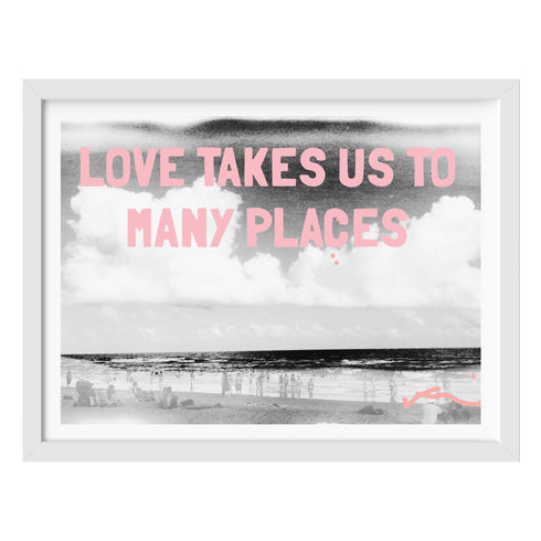 Love Takes Us To Many Places Mixed Media Photograph