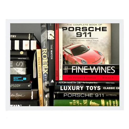 Luxury Toys For The Boys Photograph - Unique artwork for living room wall decor - Kerri Rosenthal