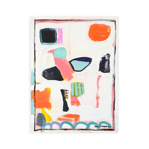 Lost In Love Original Painting inspired home interior for modern living spaces by Kerri Rosenthal