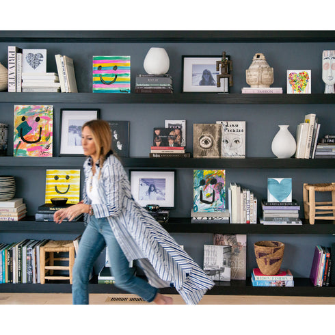 McSprinkles Block of Love by Kerri Rosenthal. Blocks of Love are signed, mini editions of Kerri Rosenthal's artwork mounted on 3/4" plexiglass acrylic block.