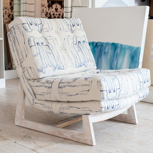 Me & You Oversized Armless Romeo Accent Chair - Cute designer chair by Kerri Rosenthal