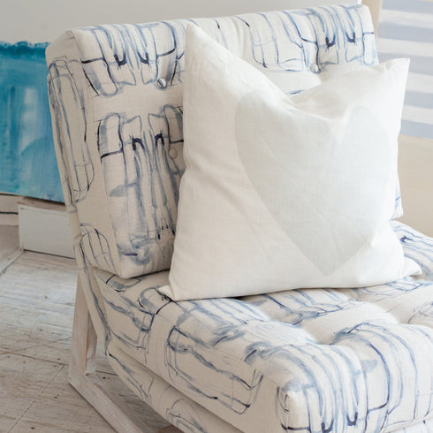 Me & You Oversized Armless Romeo Accent Chair - Cute designer chair by Kerri Rosenthal