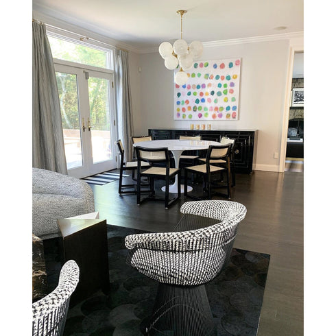 Moonies colorful art print by Kerri Rosenthal - Unique artwork for living room wall decor