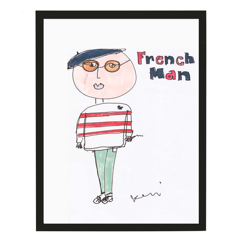 Mr. French Man Art Print