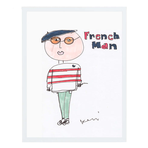Mr. French Man Art Print