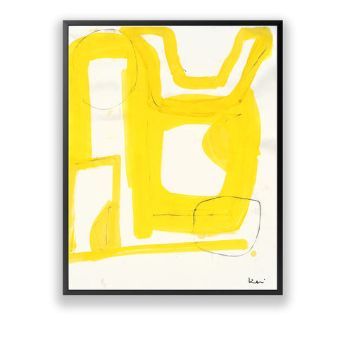 Mykonos No. 1 Art Print inspired home interiors for modern living spaces by Kerri Rosenthal