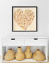 Soft Love colorful art print by Kerri Rosenthal - Unique artwork for living room wall decor