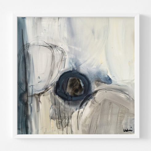 Nouveau Amis art print by Kerri Rosenthal - Unique artwork for living room wall decor