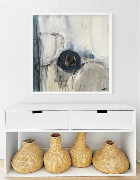 Nouveau Amis art print by Kerri Rosenthal - Unique artwork for living room wall decor