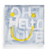 Oh Hello Smiley art print by Kerri Rosenthal - Wall Word Art Framed Unique artwork for living room wall decor