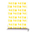 High quality white ground with yellow oh hi wallpaper - Sunshine wall paper by kerri rosenthal - designer wall paper