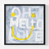 Oh Hello Smiley colorful word wall art print artwork - Shop abstract artwork decor for living room by Kerri Rosenthal