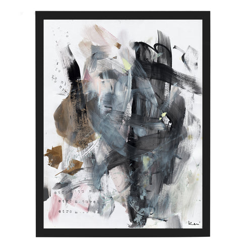 Perfect Mess colorful art print by Kerri Rosenthal - Unique artwork for living room wall decor