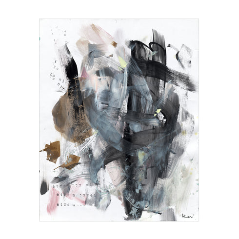 Perfect Mess colorful art print by Kerri Rosenthal - Unique artwork for living room wall decor