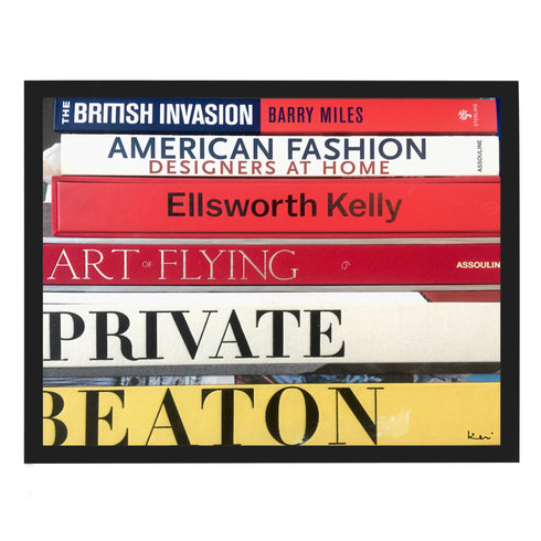 Le Bibliotheque: Private Photograph wall art for living room decor - Kerri Rosenthal