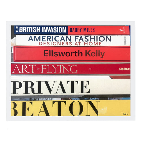 Le Bibliotheque: Private Photograph wall art for living room decor - Kerri Rosenthal