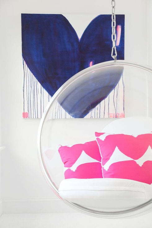 Pink Love Always sunshine cute square decorative throw pillows by Kerri Rosenthal