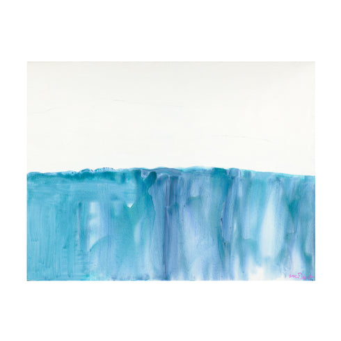 Rhythm and Blues art print by Kerri Rosenthal - Unique artwork for living room wall decor