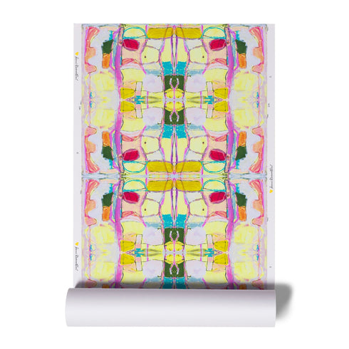 High quality colorful right or wrong citrine eco friendly wallpaper by kerri rosenthal - designer wall paper