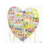 Real Love Baby colorful word art print by Kerri Rosenthal - Unique artwork for living room wall decor