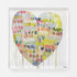 Real Love Baby colorful word art print by Kerri Rosenthal - Unique artwork for living room wall decor