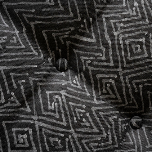 Black Jayney Reverse Carbon black Romeo Chair KR Furniture Collection. Super comfortable oversized and armless accent chairs in linen fabric for modern casual home decor with cherry wood frame, bleached white by Kerri Rosenthal