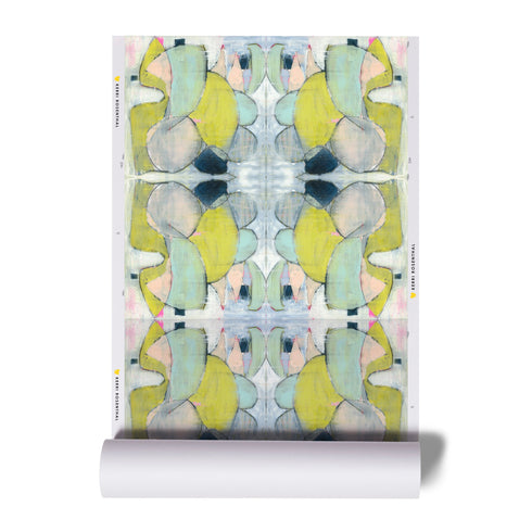 High quality green sassy eco friendly wallpaper by kerri rosenthal - designer wall paper