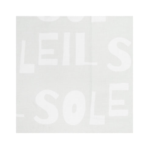 Soleil Reverse Dove cotton and oyster linen fabric - Kerri Rosenthal