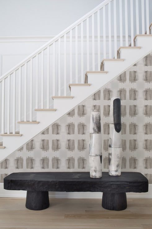 Designer High quality soft brown wanderlust eco friendly wallpaper by Kerri Rosenthal - designer wall paper