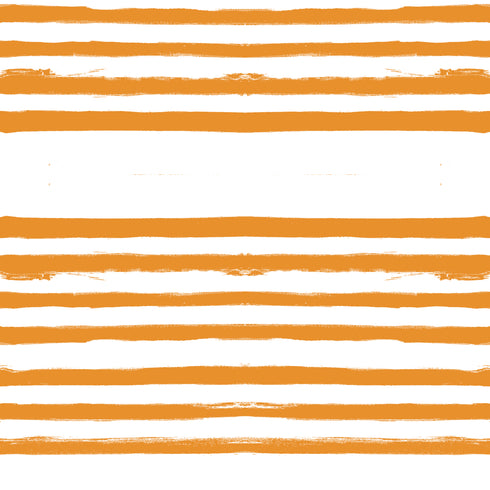 Unique and trendy High quality White ground with orange stripe on stripe clementine wallpaper by kerri rosenthal - designer wall paper