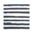 Stripe on stripe midnight blue cotton and oyster linen fabric - Kerri Rosenthal