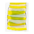 Yellow Summer Stripes Limone Art Print - Original wall artwork by Kerri Rosenthal