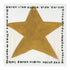 Super Star gold art print Artwork by Kerri Rosenthal - Unique artwork for living room wall decor